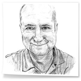 Título: Phil<br />Técnica: Lápiz sobre papel<br />Medidas: 3x40<br />Año: 2021