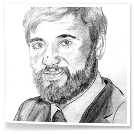 Título: Enrique<br />Técnica: Lápiz sobre papel<br />Medidas: 3x40<br />Año: 2022